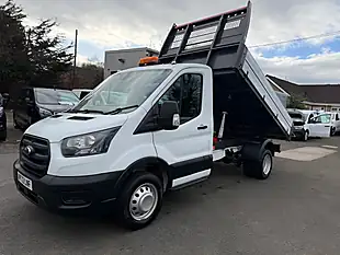 Used 2022 Ford Transit Leader Tipper White - Interior and Exterior details 13