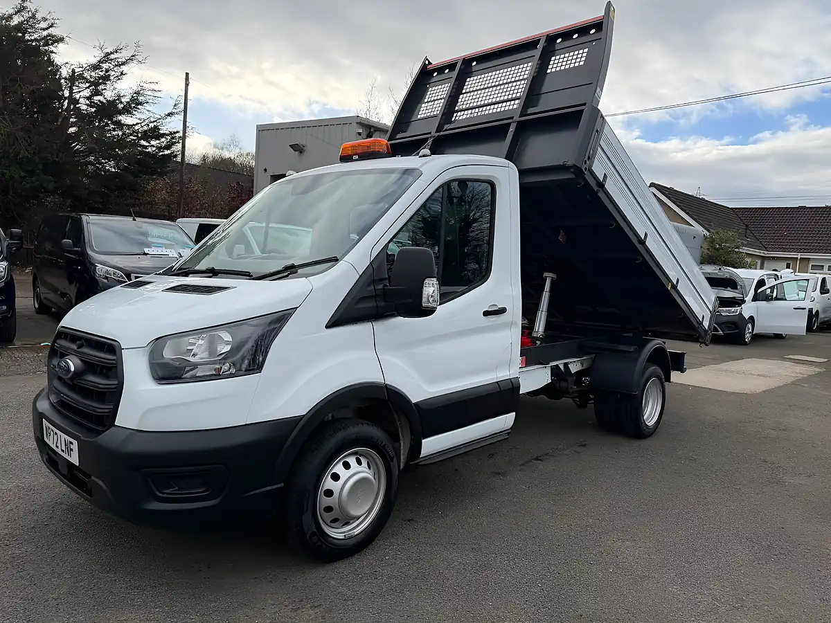 Used 2022 Ford Transit Leader Tipper White - Interior and Exterior details 13