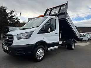 Used 2022 Ford Transit Leader Tipper White - Interior and Exterior details 14
