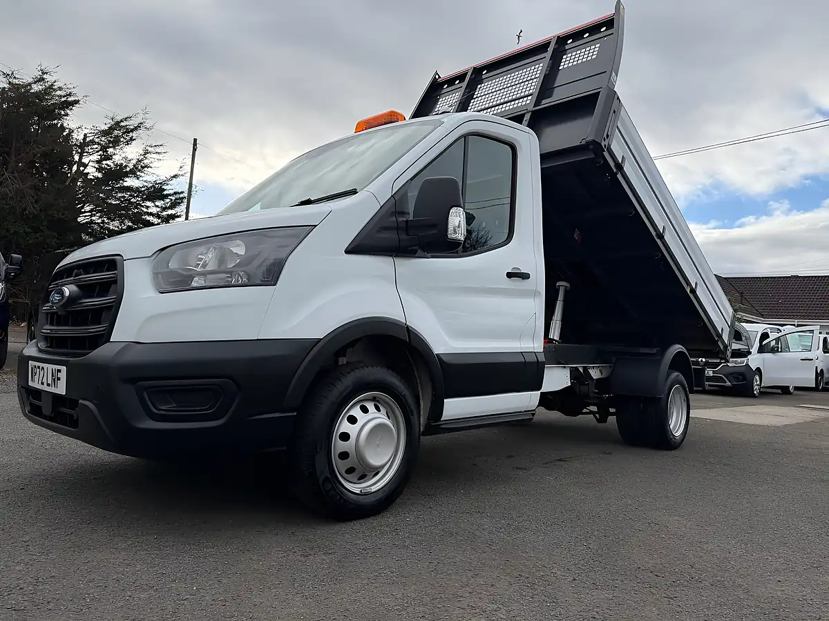 Used 2022 Ford Transit Leader Tipper White - Interior and Exterior details 15