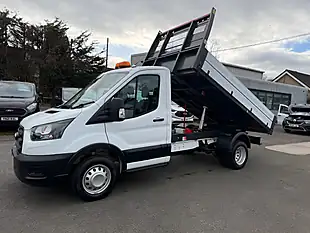 Used 2022 Ford Transit Leader Tipper White - Interior and Exterior details 16