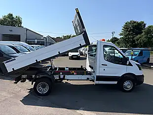 Used 2022 Ford Transit Leader Tipper White - Interior and Exterior details 5