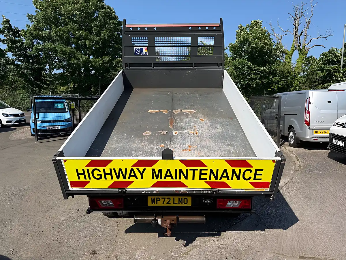 Used 2022 Ford Transit Leader Tipper White - Interior and Exterior details 8