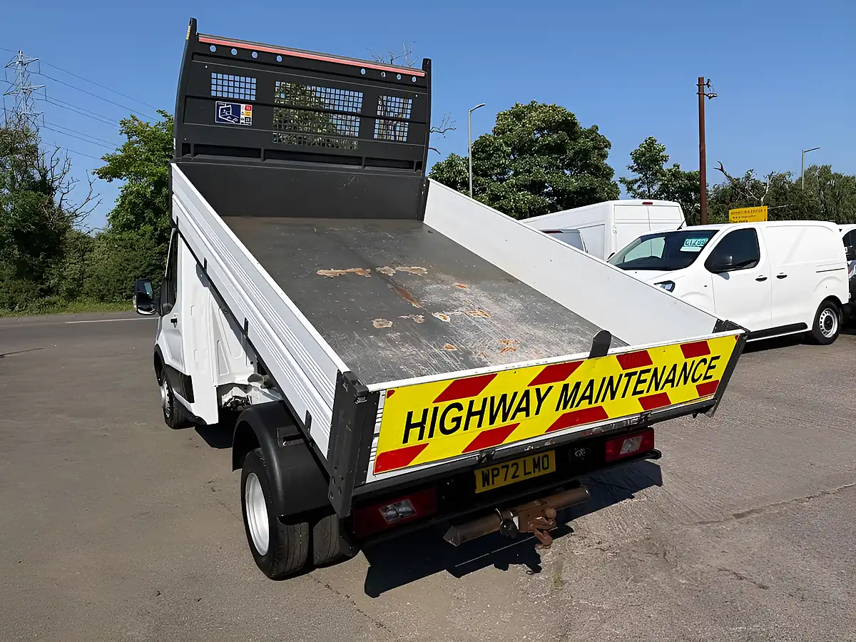 Used 2022 Ford Transit Leader Tipper White - Interior and Exterior details 9