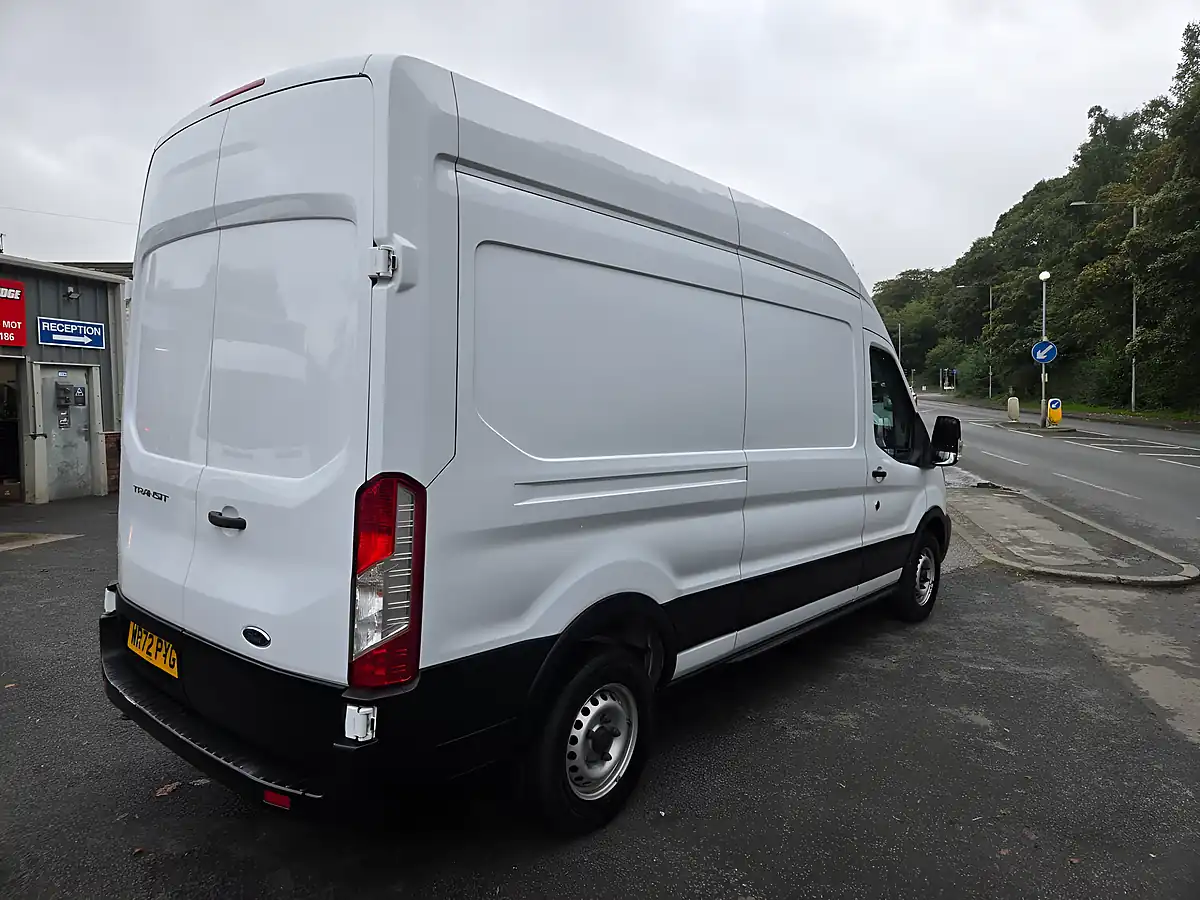 Used 2022 Ford Transit Leader Van White - Interior and Exterior details 11