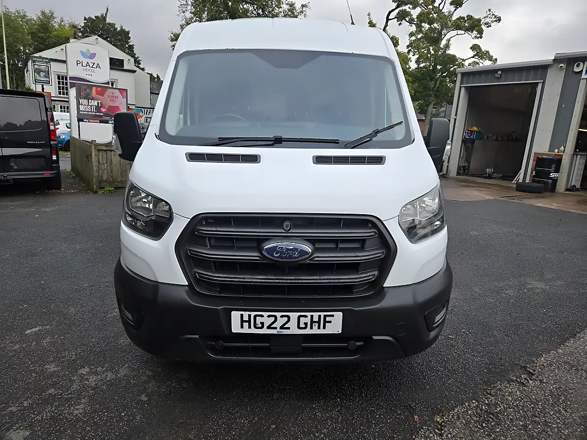 Used 2022 Ford Transit Leader Van White - Interior and Exterior details 2