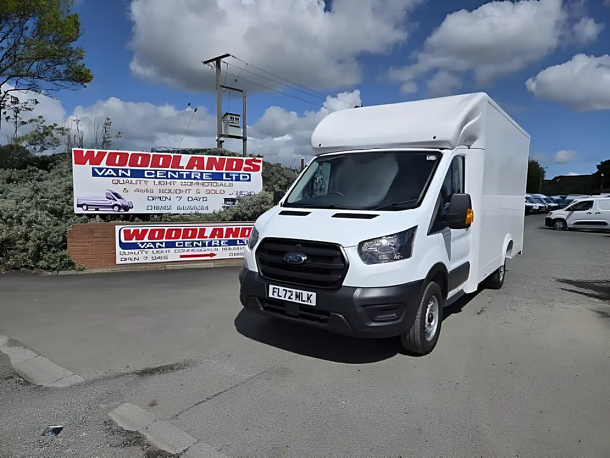 Used 2022 Ford Transit Leader White - Interior and Exterior details 2