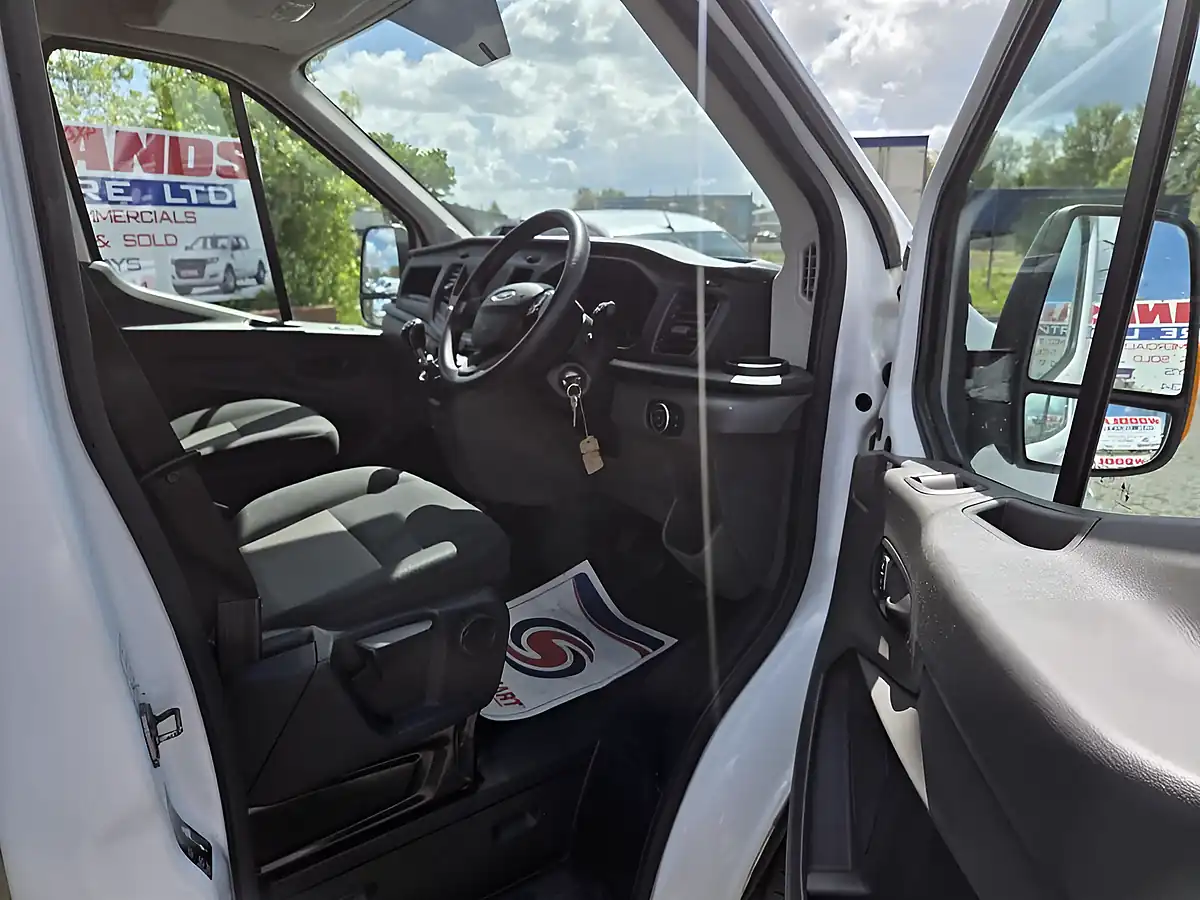 Used 2022 Ford Transit Leader White - Interior and Exterior details 8