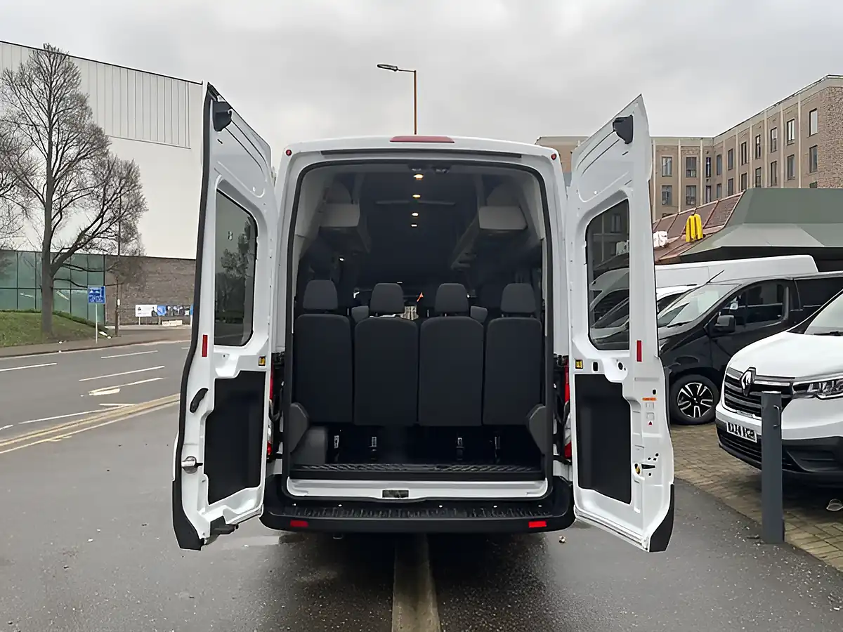 Used 2022 Ford Transit Leader White - Interior and Exterior details 10