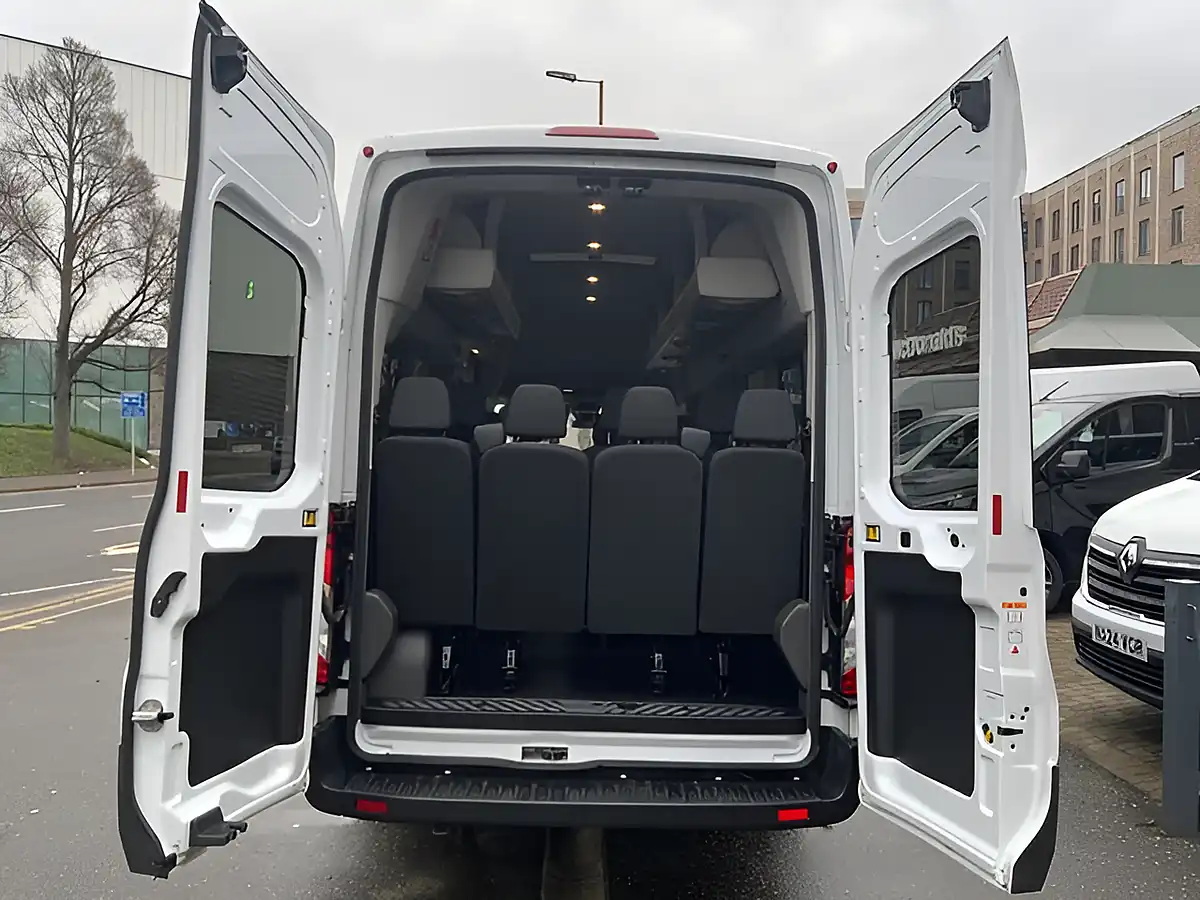 Used 2022 Ford Transit Leader White - Interior and Exterior details 11