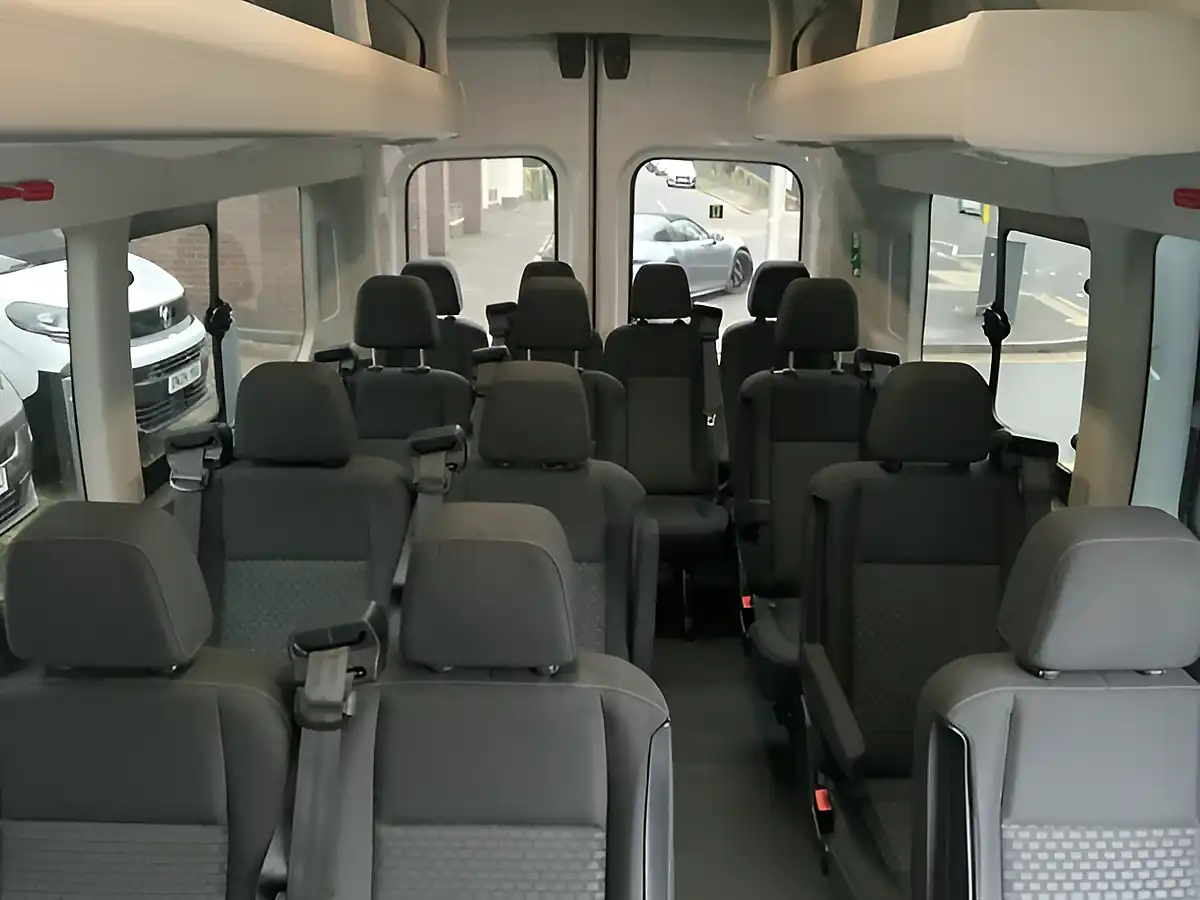 Used 2022 Ford Transit Leader White - Interior and Exterior details 16