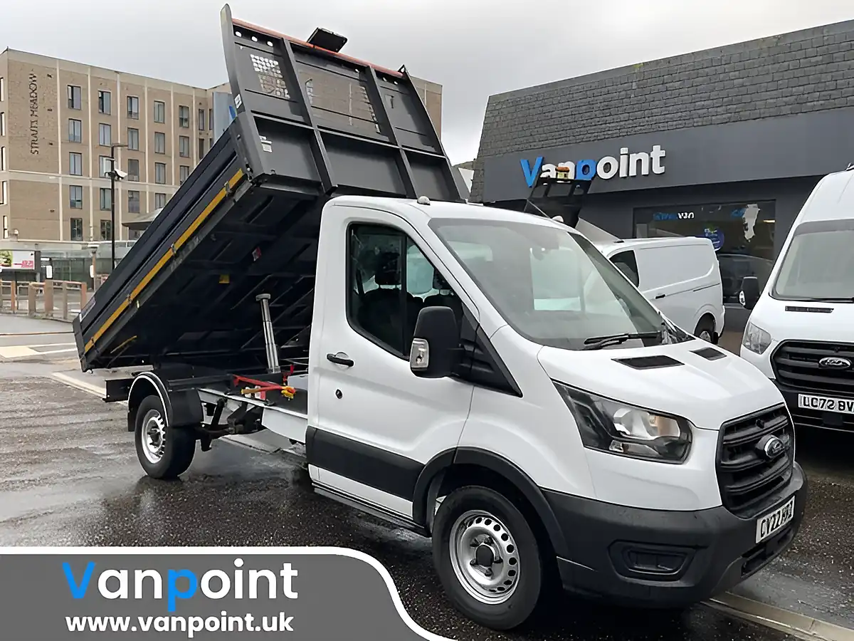 Used 2022 Ford Transit Leader White - Front View