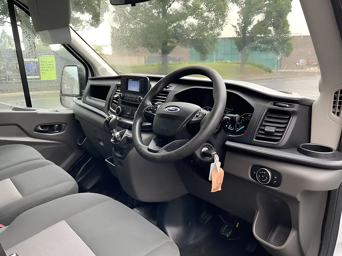 Used 2022 Ford Transit Leader White - Interior and Exterior details 12