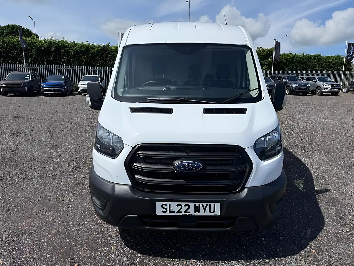 Used 2022 Ford Transit Leader White - Interior and Exterior details 2