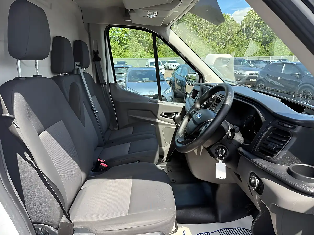 Used 2022 Ford Transit Leader White - Interior and Exterior details 9