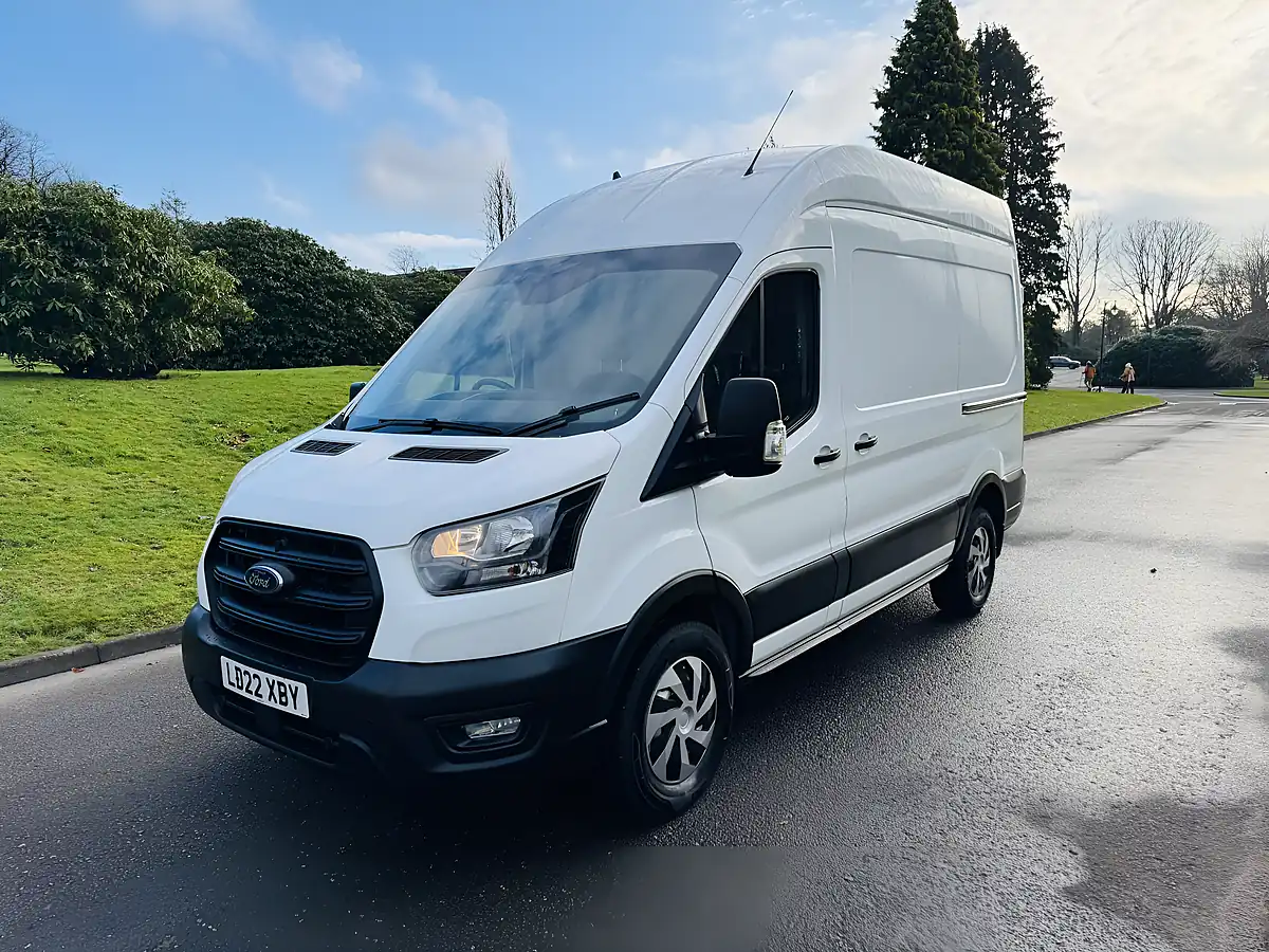 Used 2022 Ford Transit Leader White - Interior and Exterior details 4
