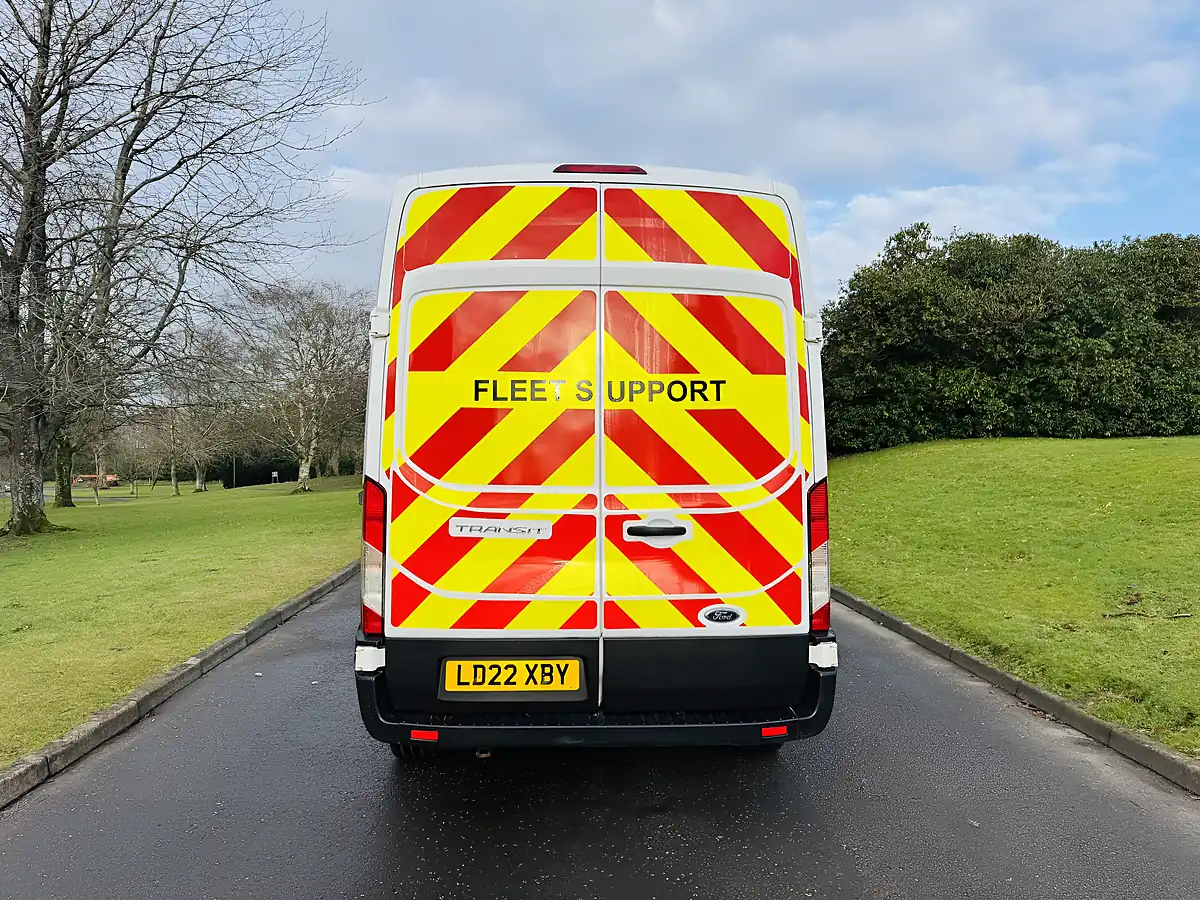 Used 2022 Ford Transit Leader White - Interior and Exterior details 6