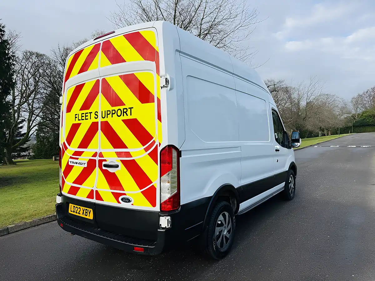 Used 2022 Ford Transit Leader White - Interior and Exterior details 7