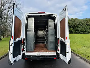 Used 2022 Ford Transit Leader White - Interior and Exterior details 8