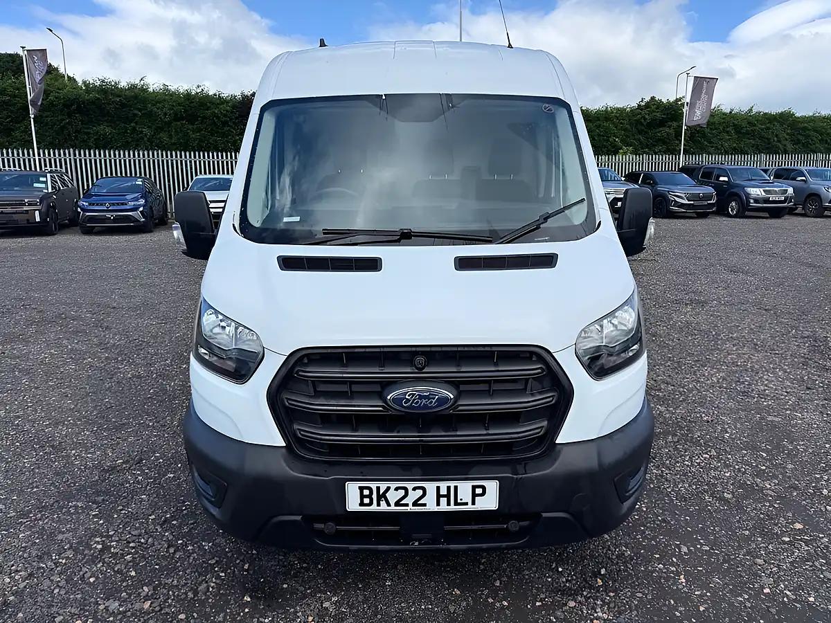 Used 2022 Ford Transit Leader White - Interior and Exterior details 2