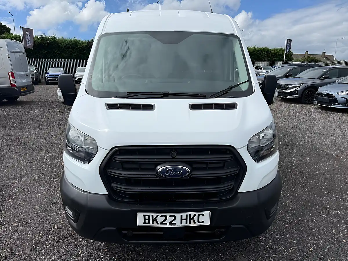 Used 2022 Ford Transit Leader White - Interior and Exterior details 2