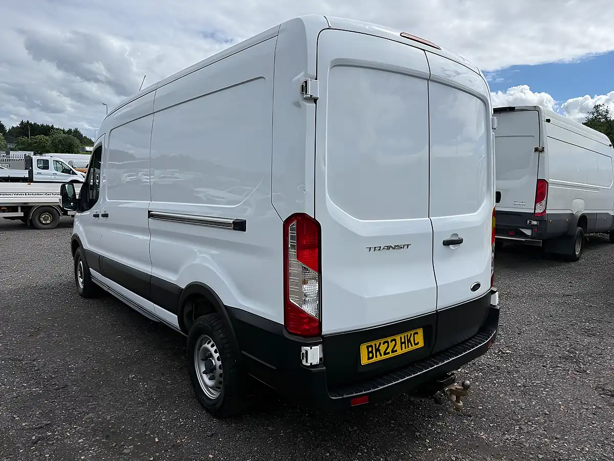 Used 2022 Ford Transit Leader White - Interior and Exterior details 5