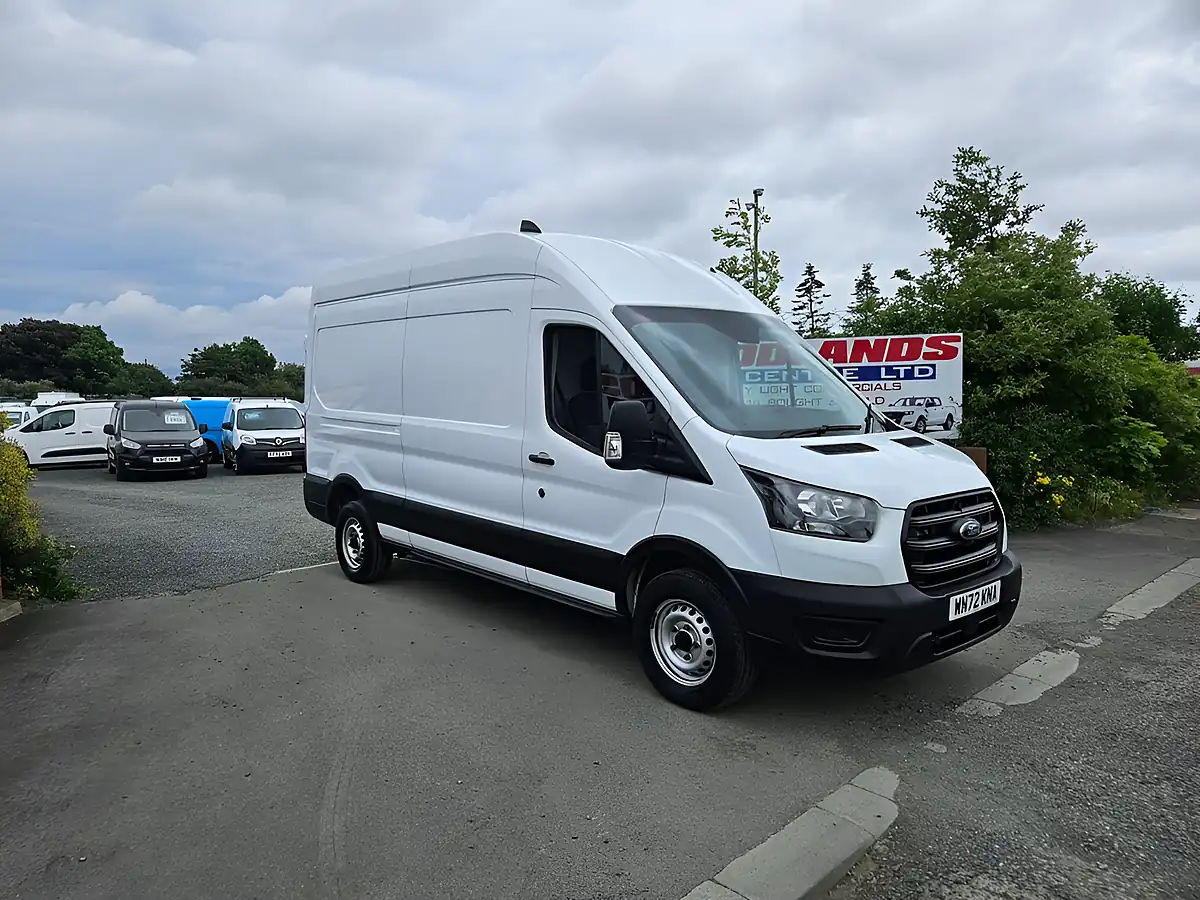 Used 2022 Ford Transit Leader White - Front View