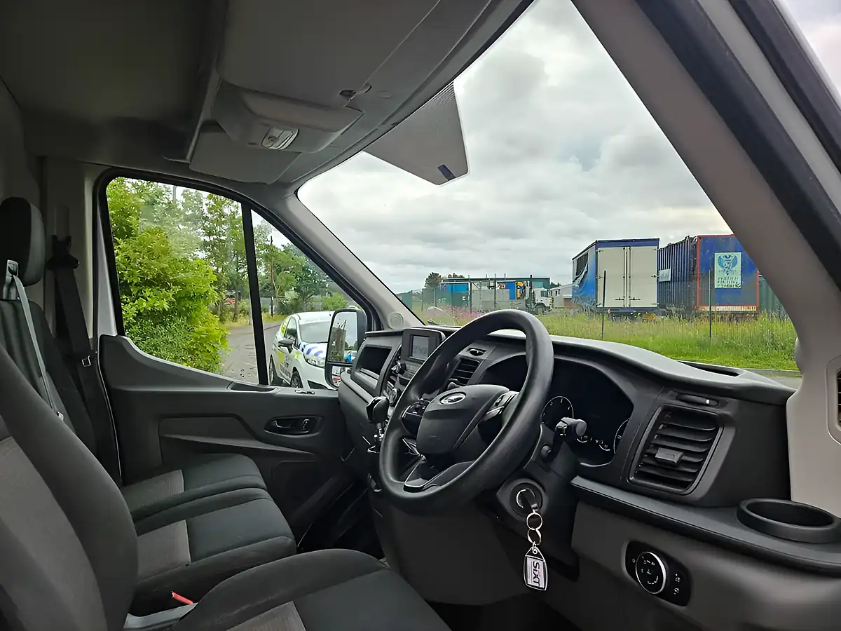 Used 2022 Ford Transit Leader White - Interior and Exterior details 12