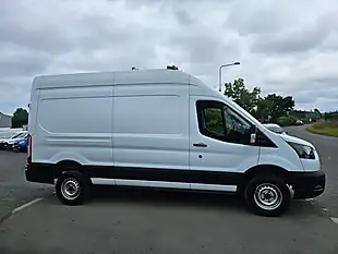 Used 2022 Ford Transit Leader White - Interior and Exterior details 2