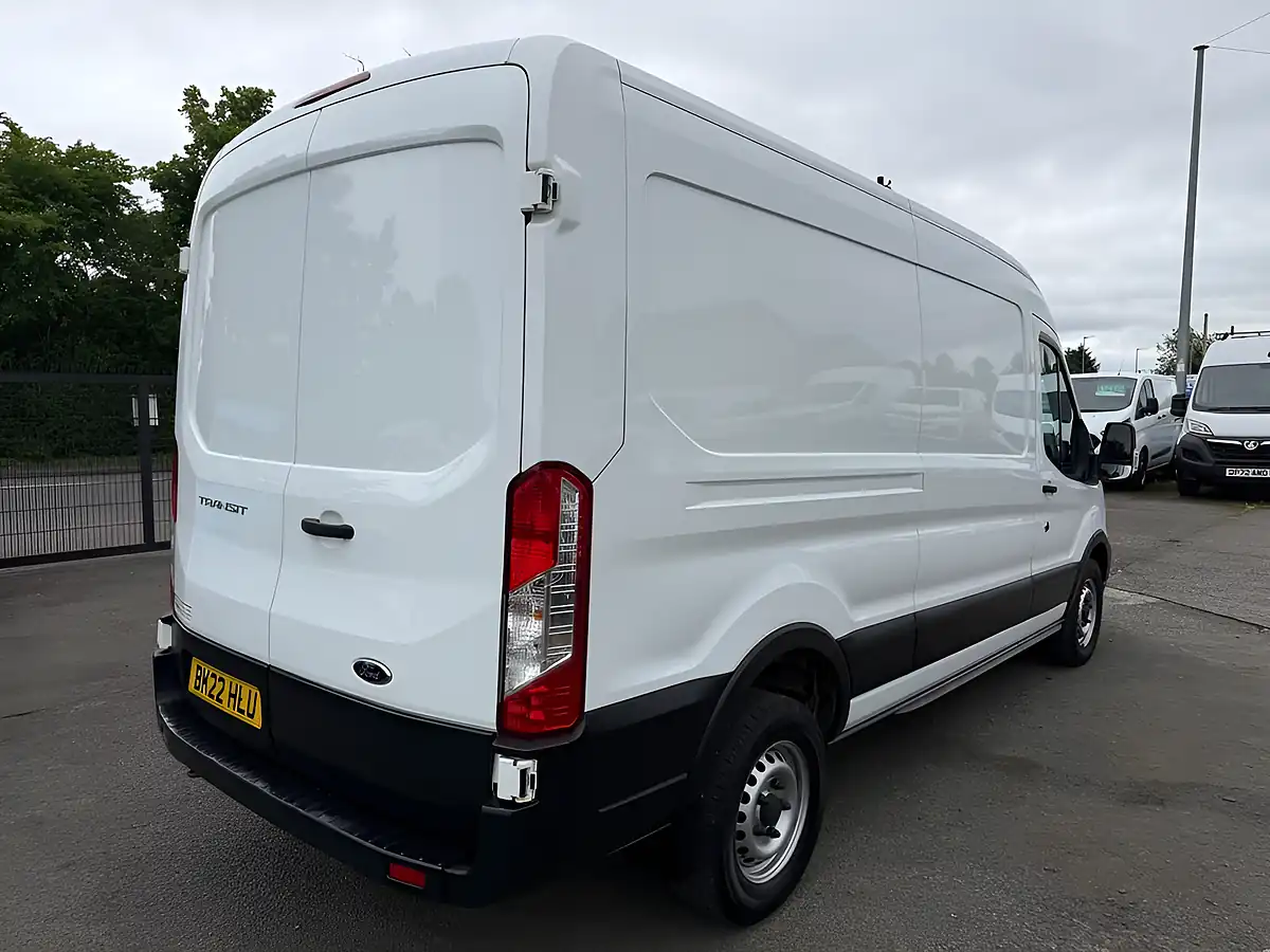Used 2022 Ford Transit Leader White - Interior and Exterior details 11