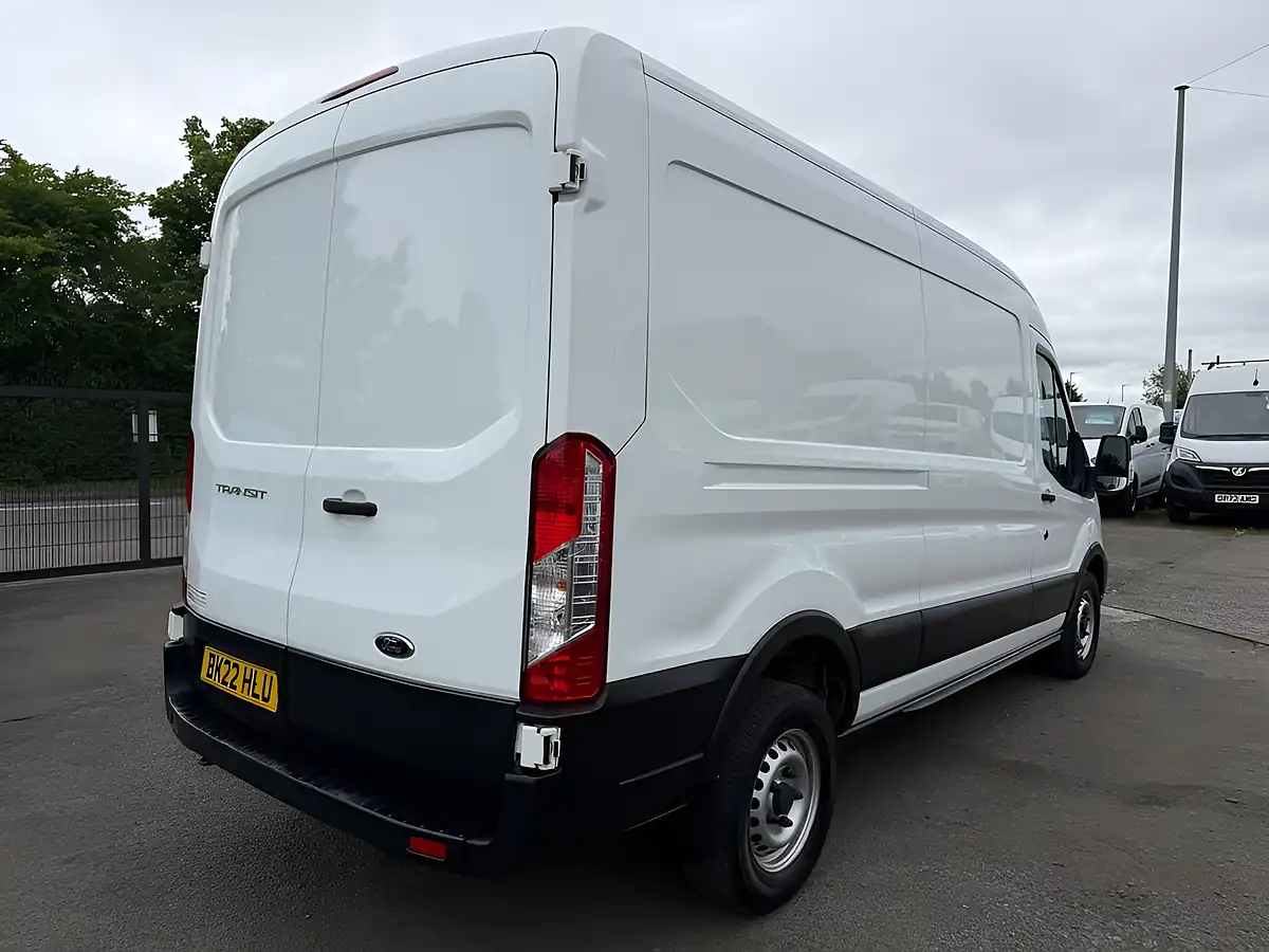Used 2022 Ford Transit Leader White - Interior and Exterior details 2