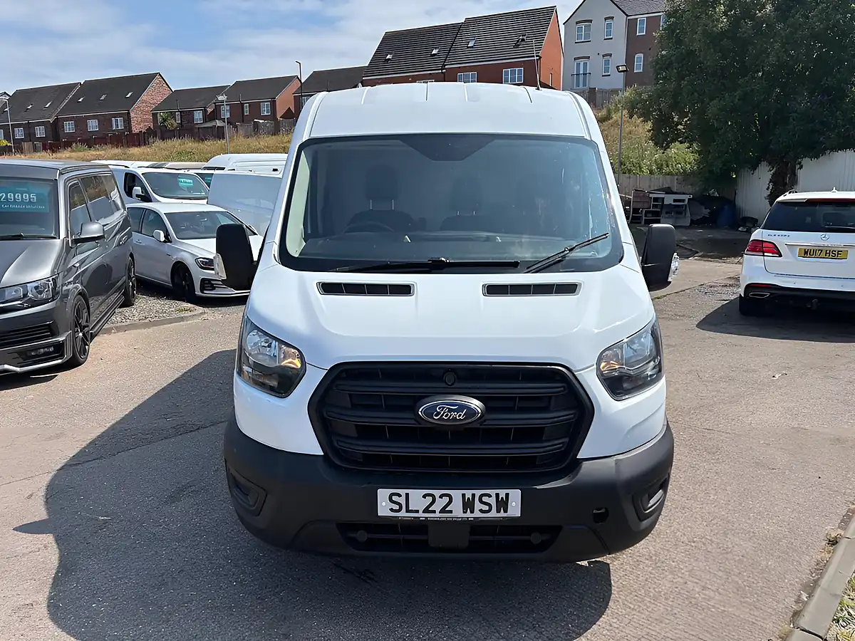 Used 2022 Ford Transit Leader White - Interior and Exterior details 2