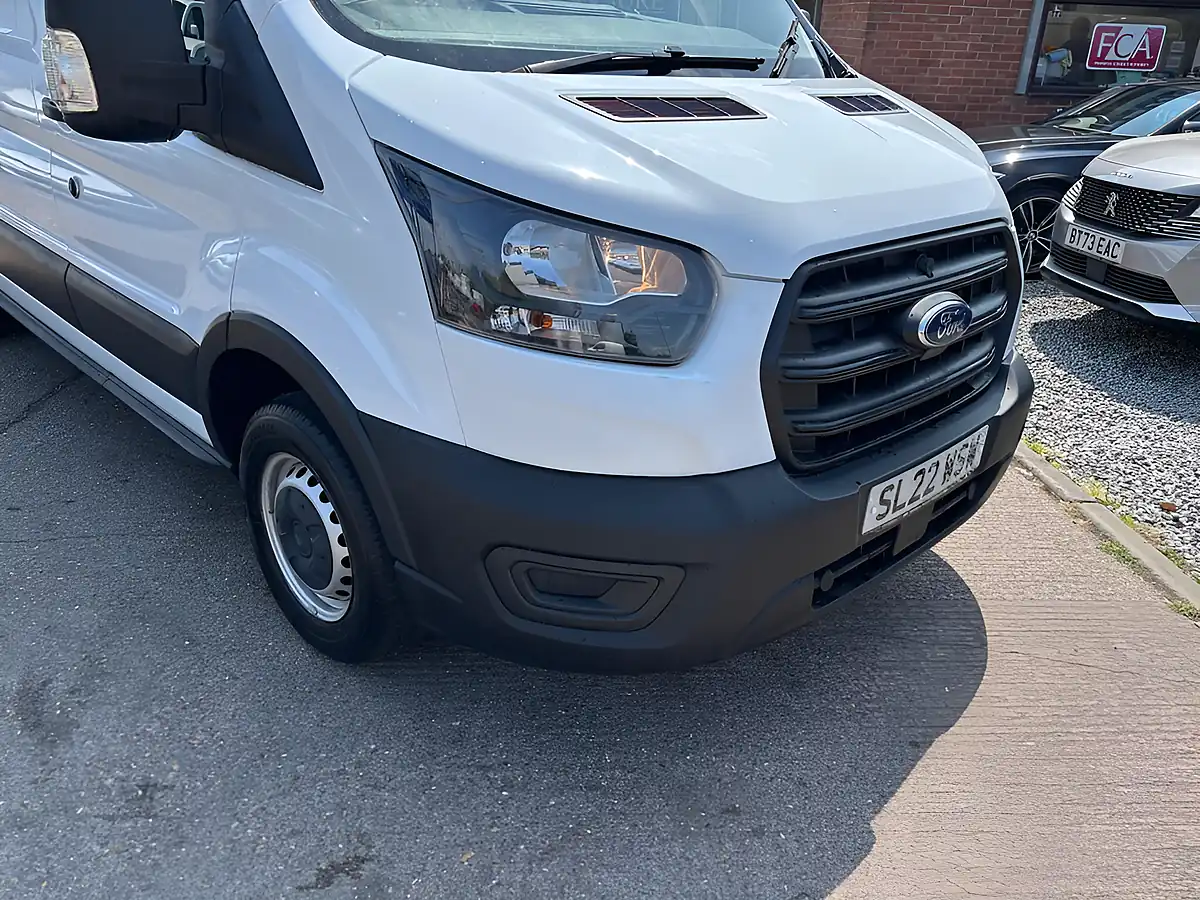 Used 2022 Ford Transit Leader White - Interior and Exterior details 4