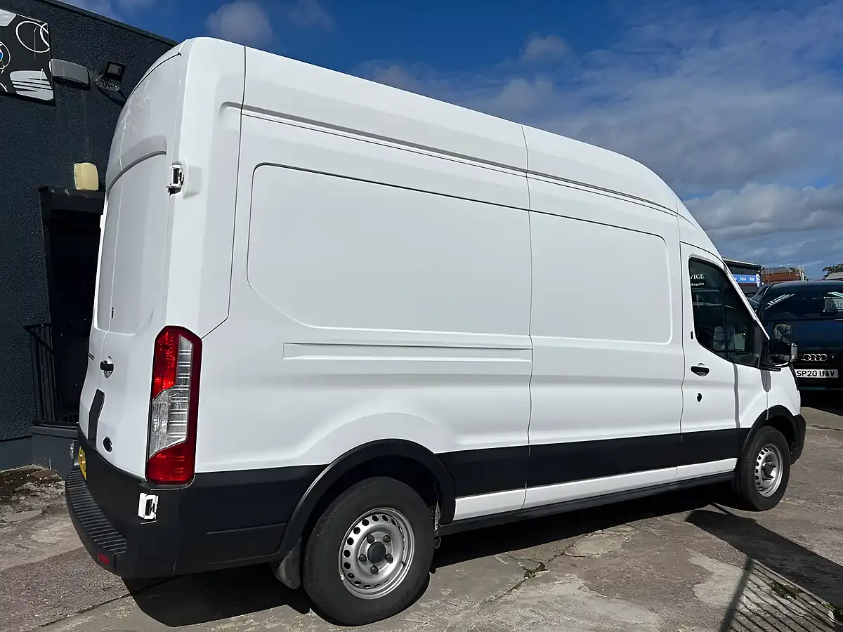 Used 2022 Ford Transit Leader White - Interior and Exterior details 4