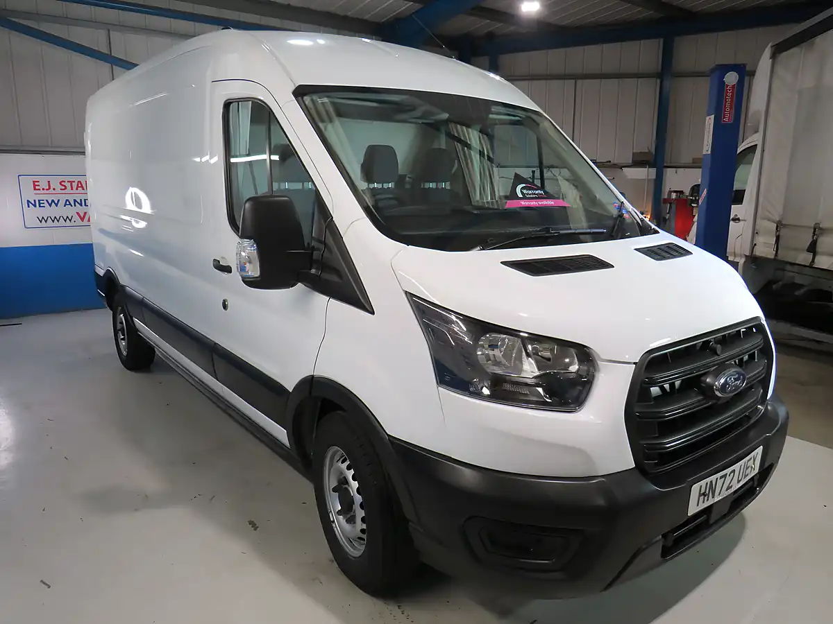 Used 2022 Ford Transit Leader White - Interior and Exterior details 2