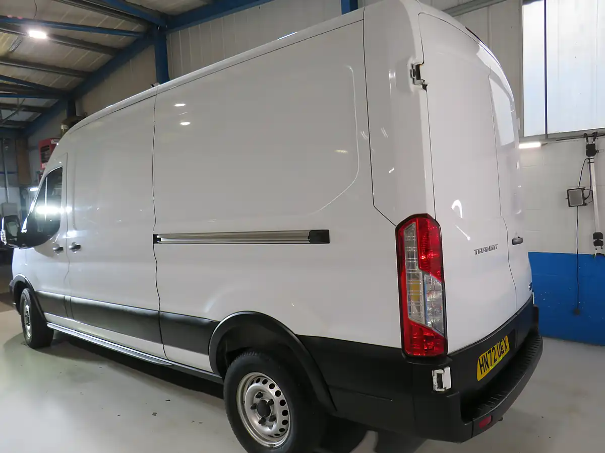 Used 2022 Ford Transit Leader White - Interior and Exterior details 4