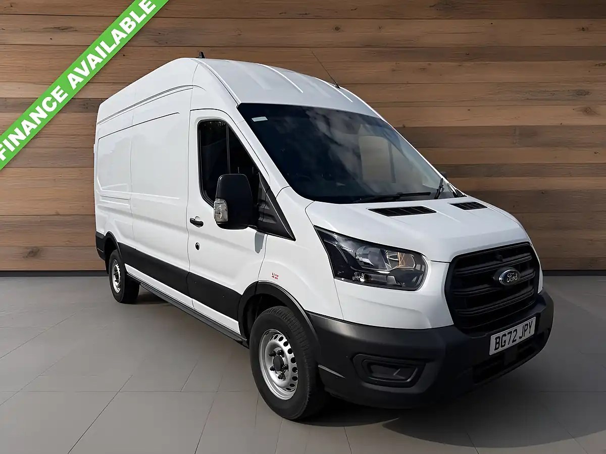 Used 2022 Ford Transit Leader White - Front View