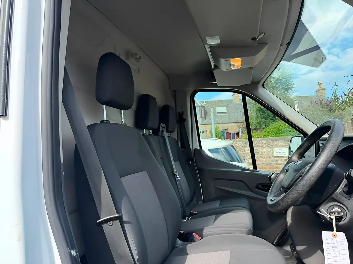 Used 2022 Ford Transit Leader White - Interior and Exterior details 9