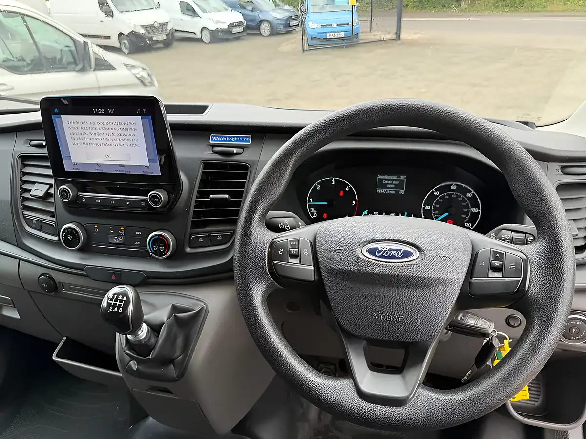 Used 2022 Ford Transit Leader White - Interior and Exterior details 13