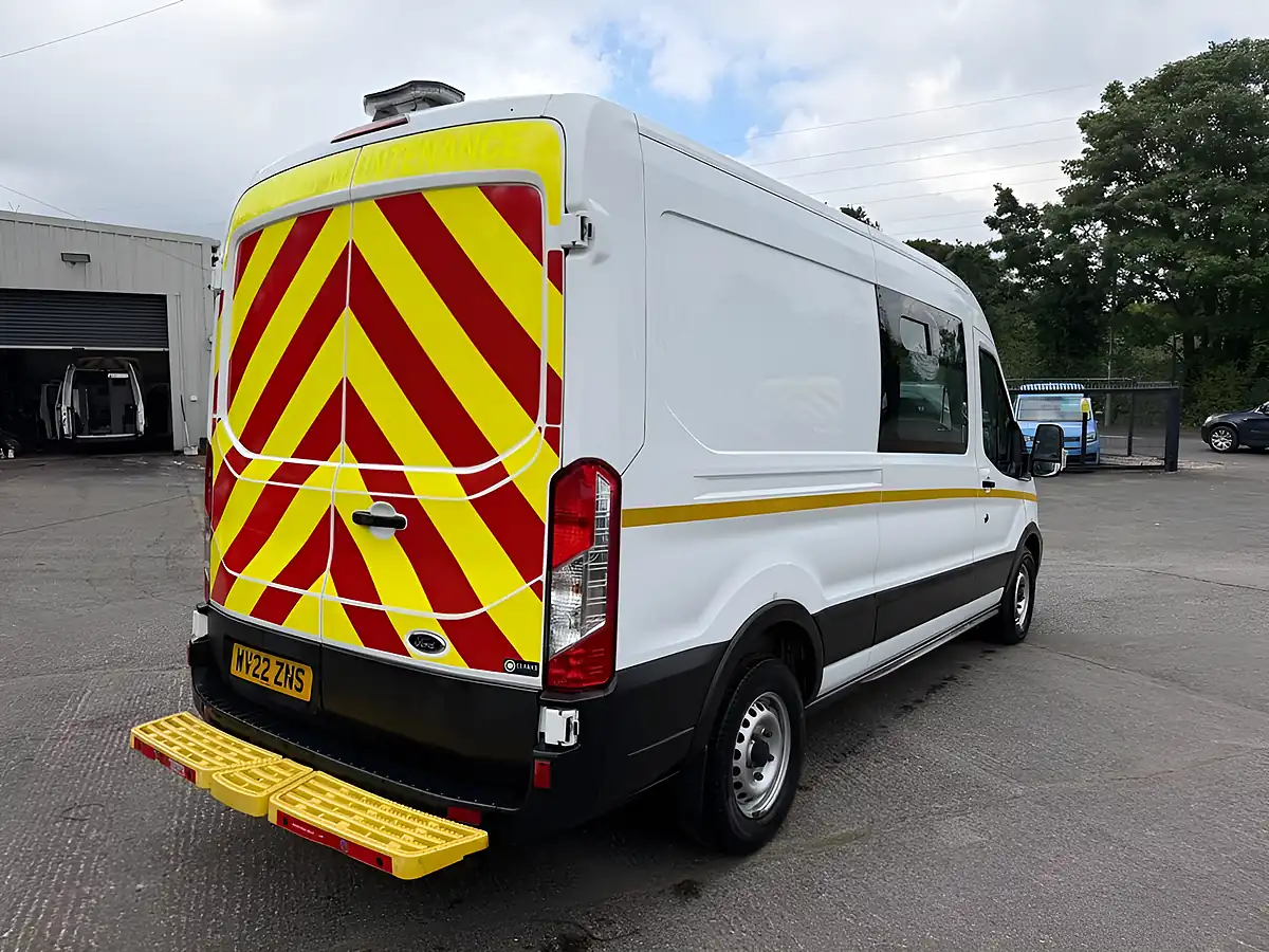 Used 2022 Ford Transit Leader White - Interior and Exterior details 2