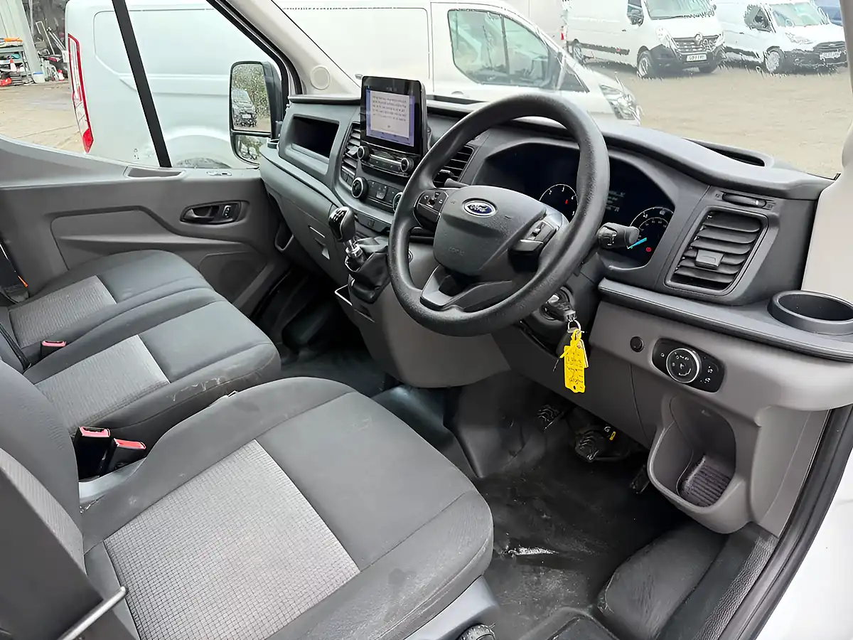 Used 2022 Ford Transit Leader White - Interior and Exterior details 4