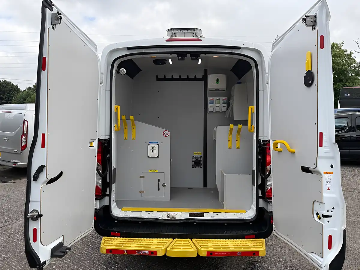 Used 2022 Ford Transit Leader White - Interior and Exterior details 5