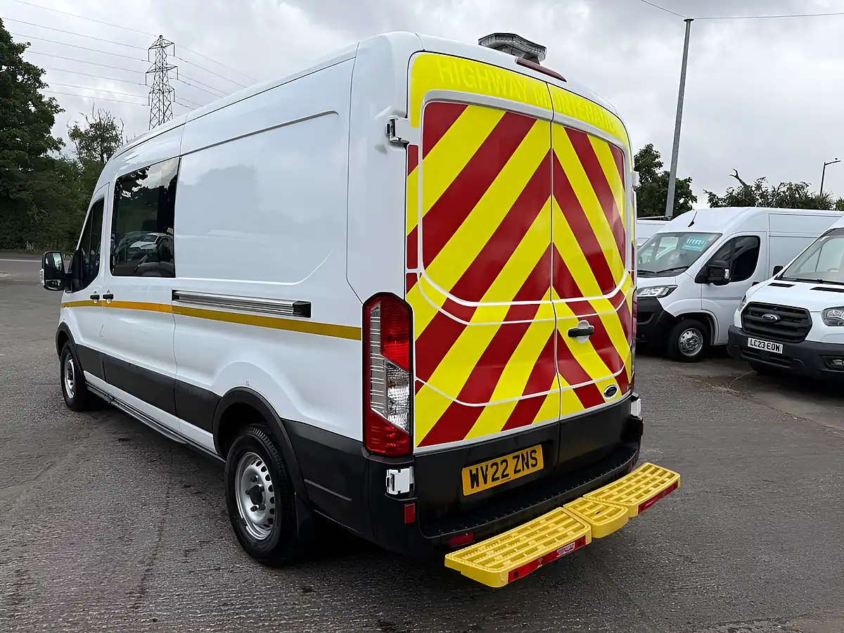 Used 2022 Ford Transit Leader White - Interior and Exterior details 9