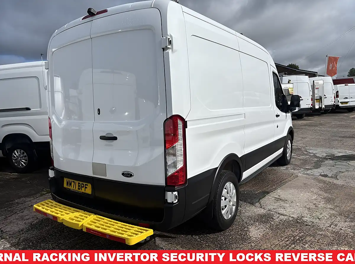 Used 2022 Ford Transit Leader White - Interior and Exterior details 2