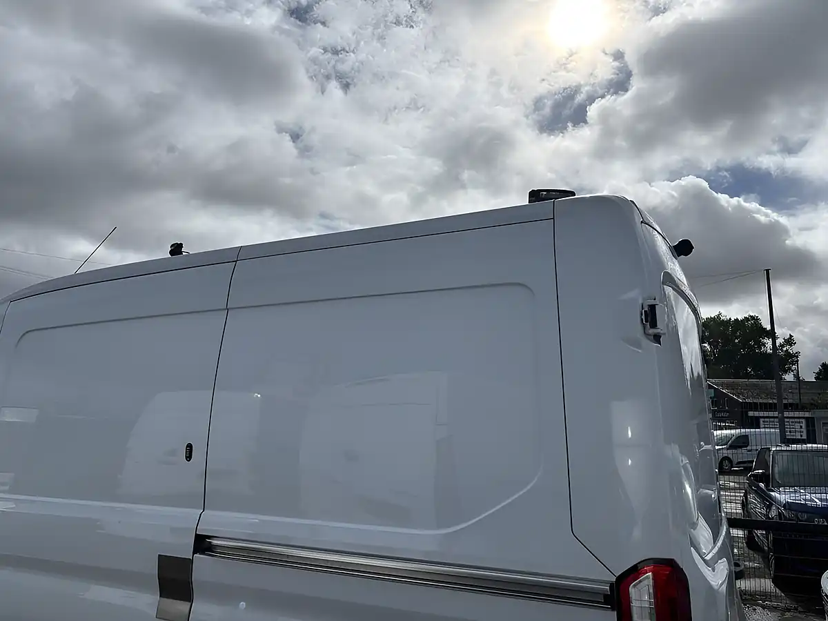 Used 2022 Ford Transit Leader White - Interior and Exterior details 7