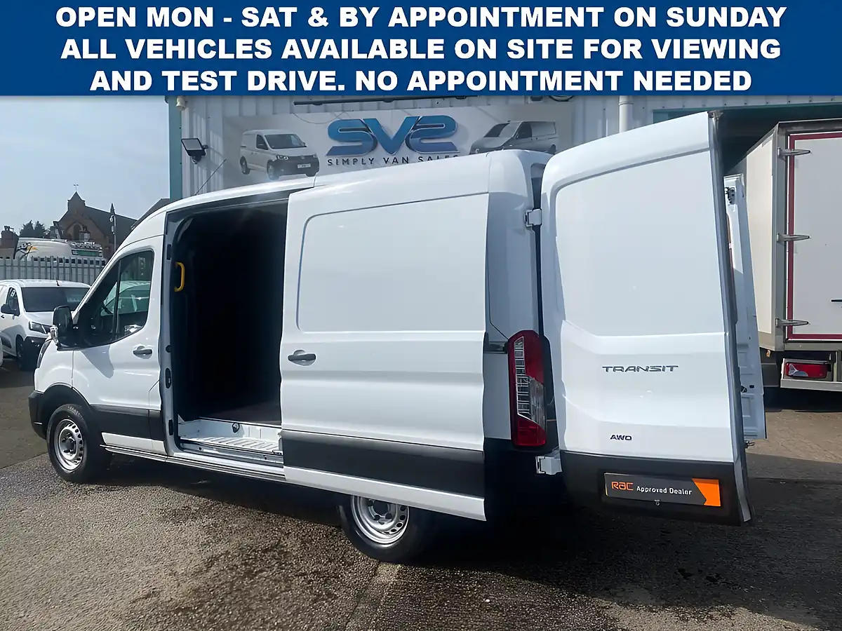 Used 2022 Ford Transit Leader White - Interior and Exterior details 8