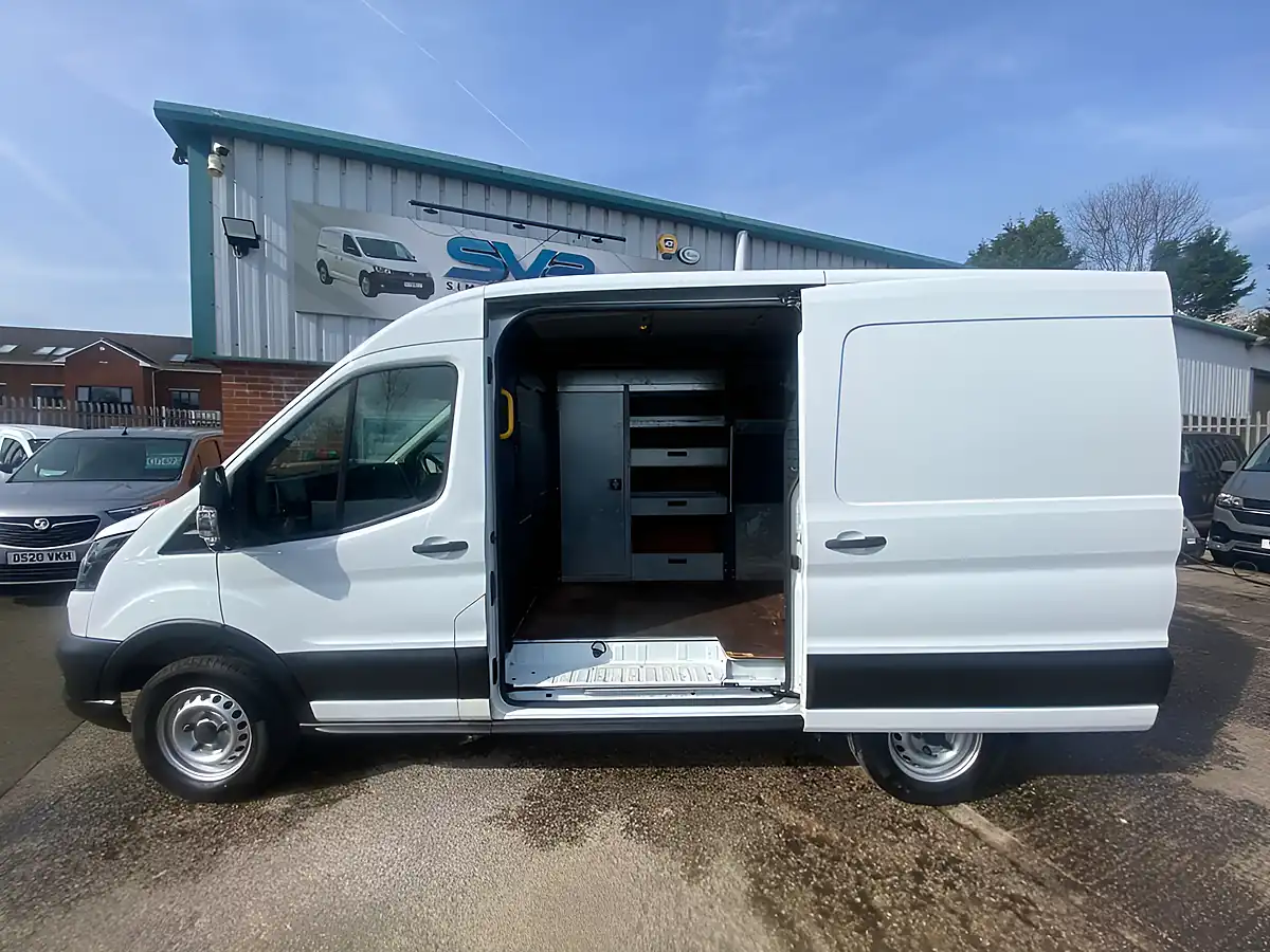 Used 2022 Ford Transit Leader White - Interior and Exterior details 9