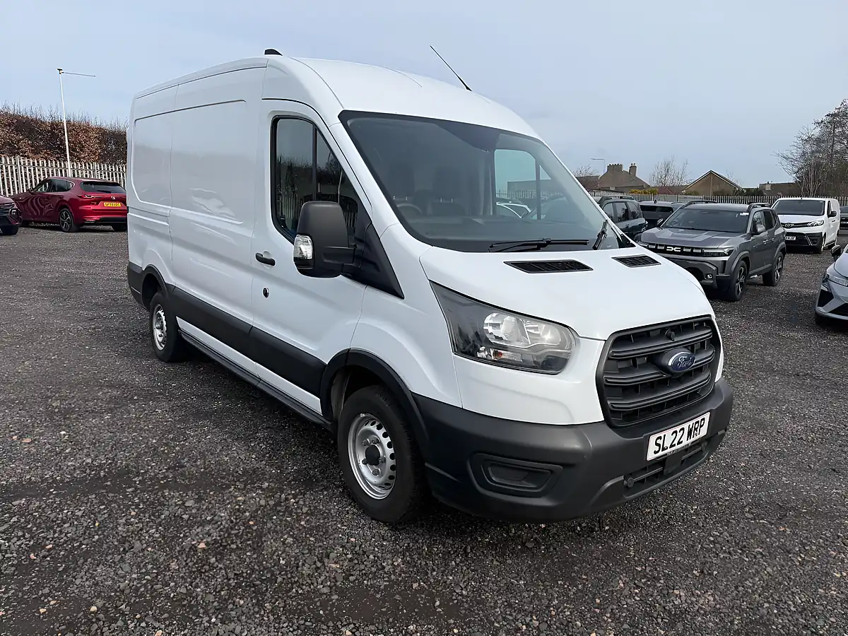 Used 2022 Ford Transit Leader White - Front View