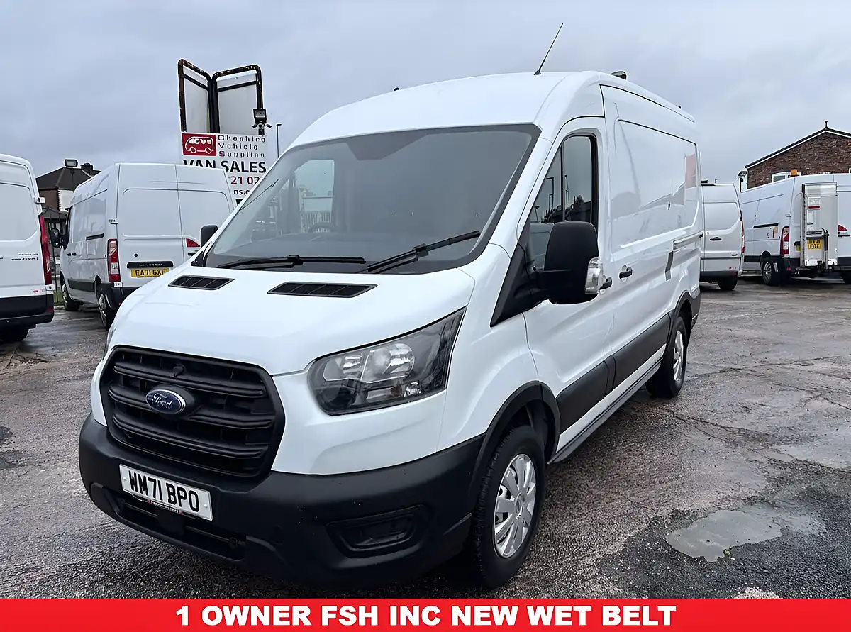 Used 2022 Ford Transit Leader White - Interior and Exterior details 2