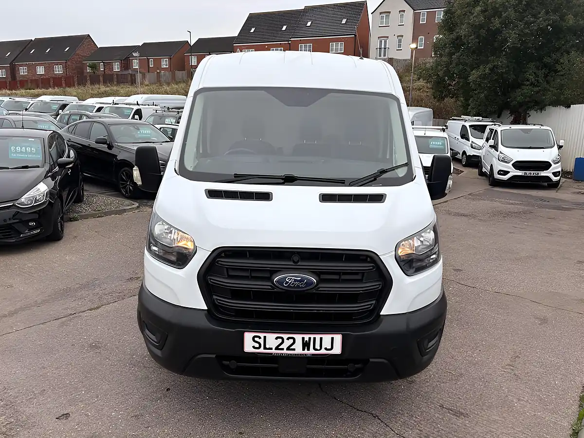 Used 2022 Ford Transit Leader White - Interior and Exterior details 2